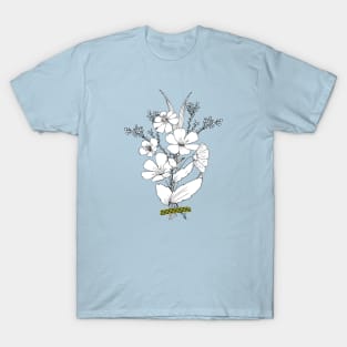 Sketched flower bouquet T-Shirt